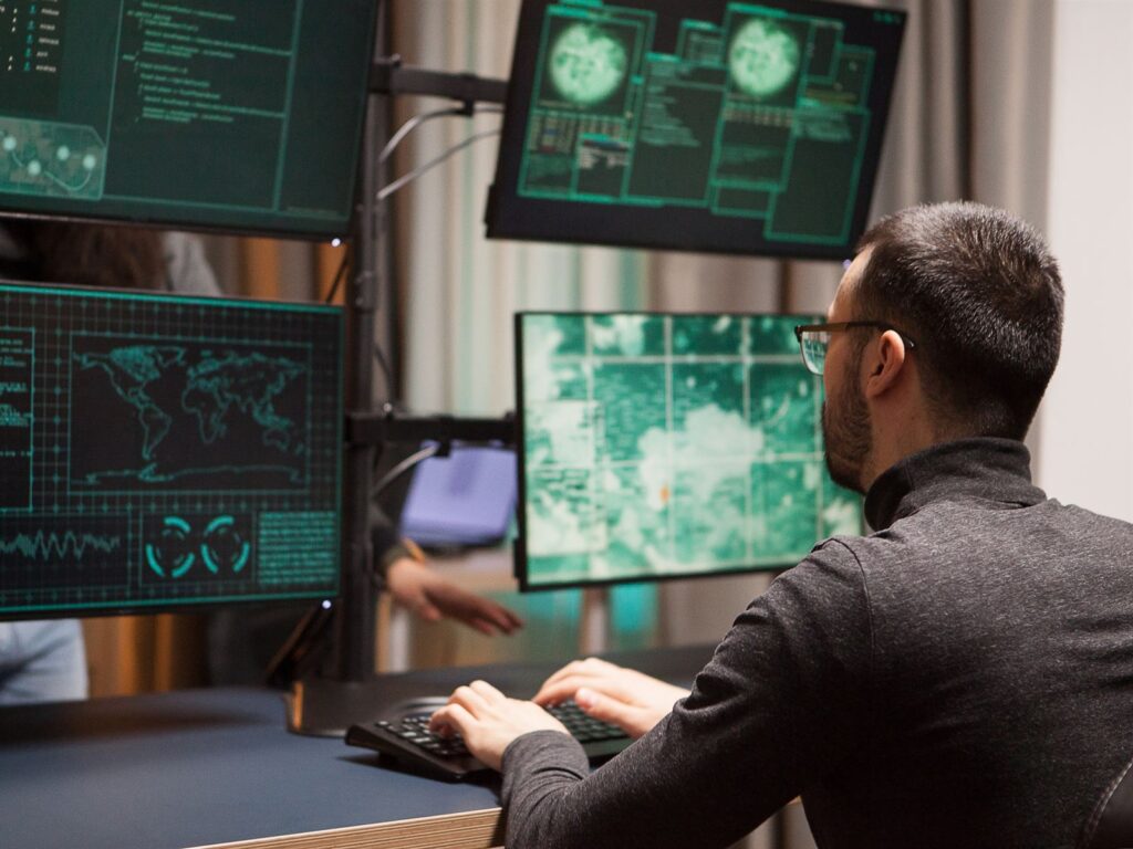 Security professional monitoring systems