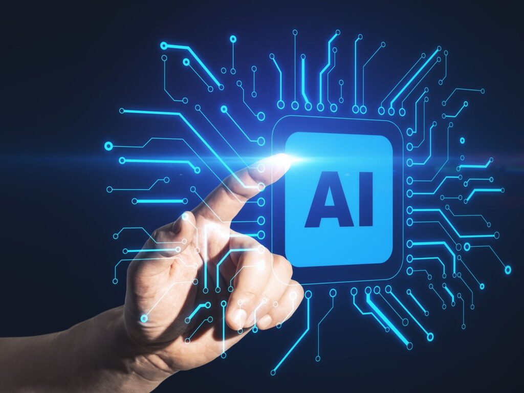 Hand selecting an AI processor in a digital circuit